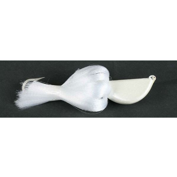 S & S Bucktails Rattling Mojo Lure Glow White