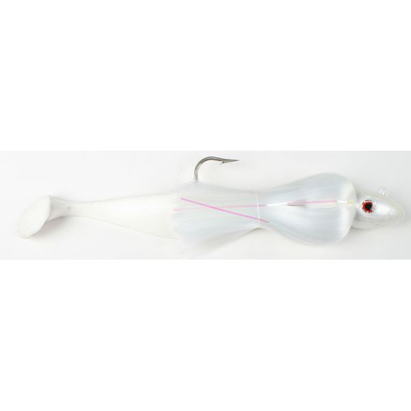 S&S Bucktails Rattling Mojo w/ Shad Lure - 16oz Pearl