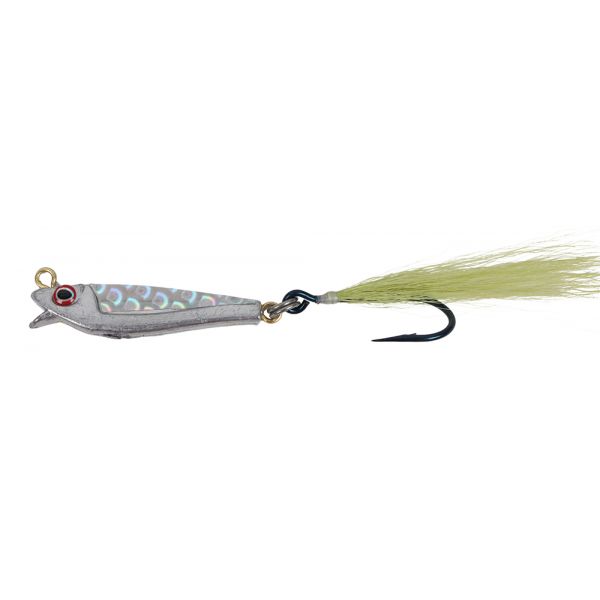 S & S Bucktails Surf Master Peanut Lure - 1 oz Silver