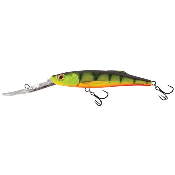 Salmo Freediver 9 Super Deep Runner Crankbait - Hot Perch