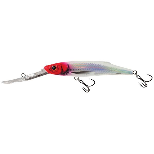 Salmo Freediver 9 Super Deep Runner Crankbait - Holographic Red Head