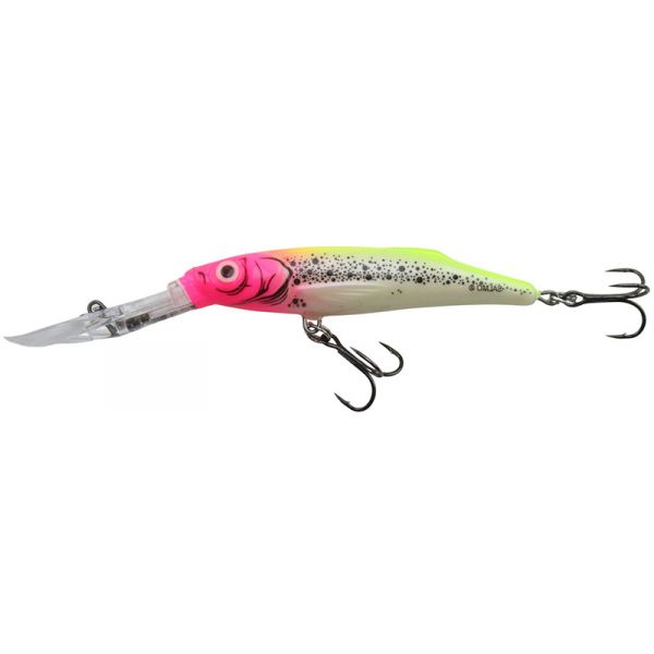 Salmo Freediver 9 Super Deep Runner Crankbait - Pink Parakeet