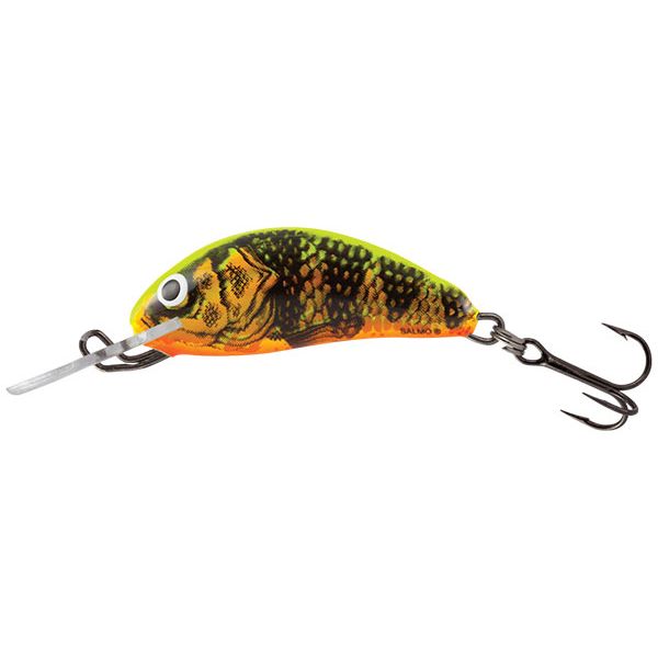 Salmo Hornet 3.5 Floating Crankbait - Gold Fluorescent Perch