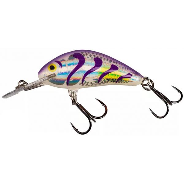 Salmo Hornet 4 Floating Crankbait - Holographic Purple Tiger