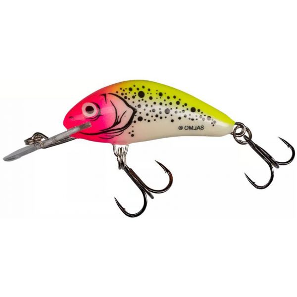 Salmo Hornet 4 Floating Crankbait - Pink Parakeet