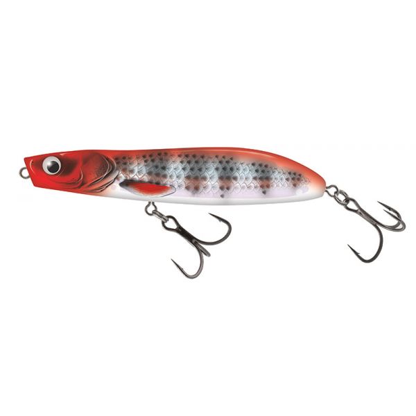 Salmo Rattlin' Stick - Holo Red Head Striper