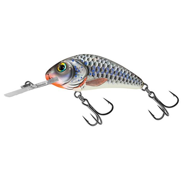 Salmo Rattlin' Hornet 4.5 Floating Crankbait - Silver Holographic Shad