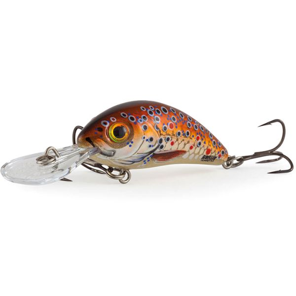 Salmo Rattlin' Hornet 4.5 Floating Crankbait - Brown Holographic Trout