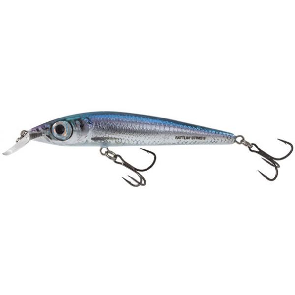 Salmo Rattlin' Sting 9 Suspending Jerkbait - Holographic Blue