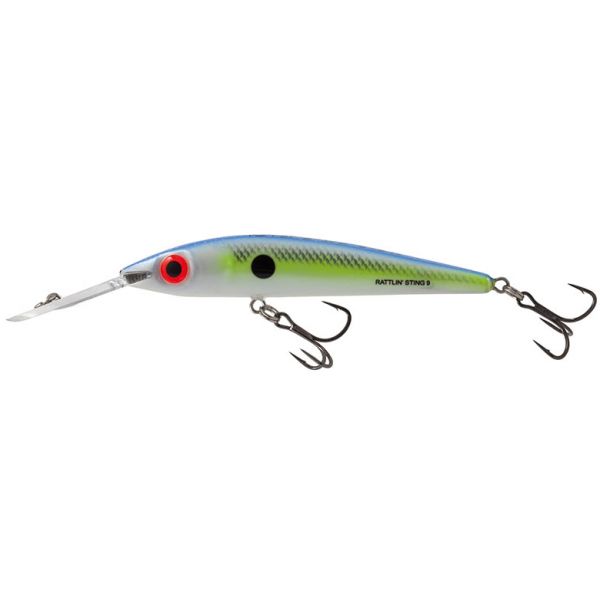 Salmo Rattlin' Sting 9 Deep Runner Jerkbait - Sexy Shad