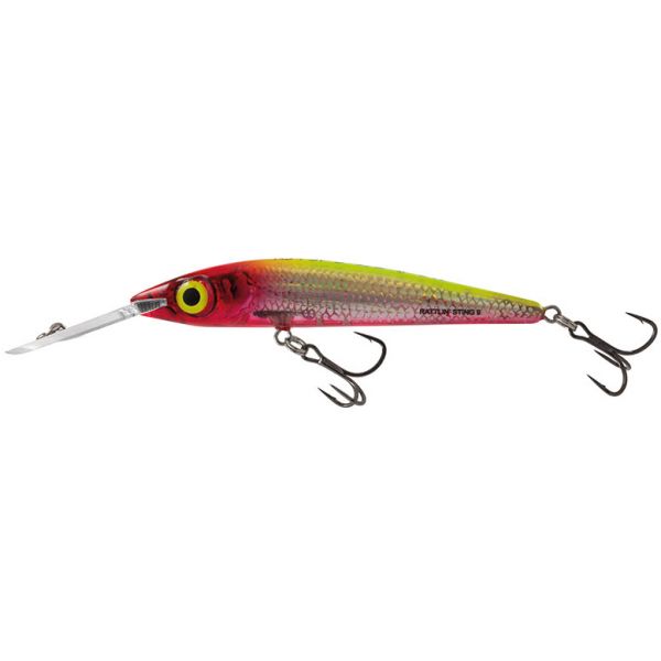 Salmo Rattlin' Sting 9 Deep Runner Jerkbait - Holographic Clown