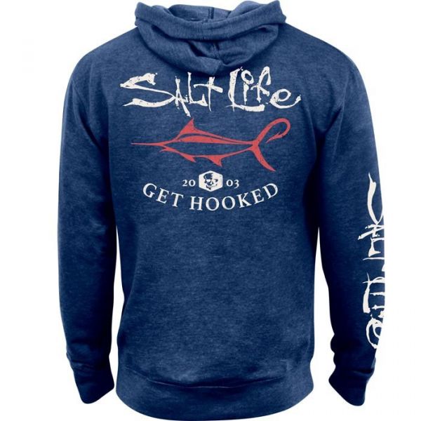 Salt Life Get Hooked Marlin Hoodie - 2XL