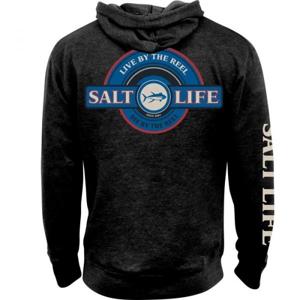 Salt Life Live by the Reel Hoodie - 2XL