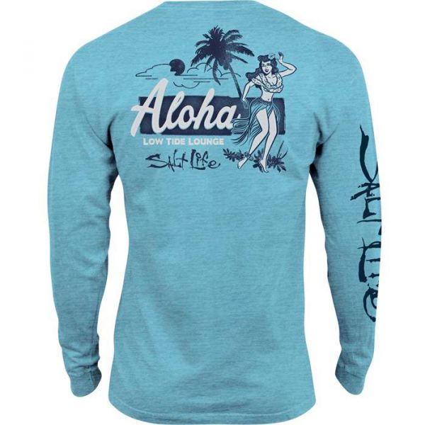 Salt Life Low Tide Lounge Long Sleeve - Pacific - 2Xl