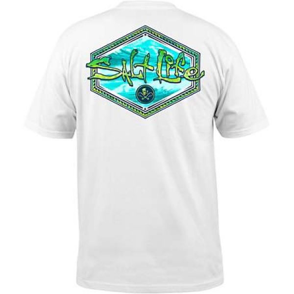 Salt Life Mahi Peak Short Sleeve T-Shirt L