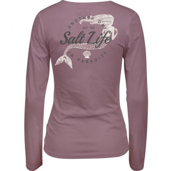 Salt Life Mermaid Paradise Long Sleeve T-Shirt - L