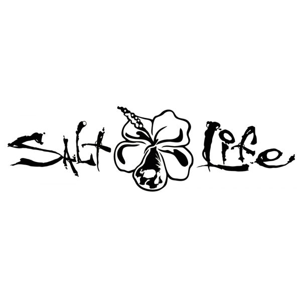 Salt Life SAD931 Signature Hibiscus Decal