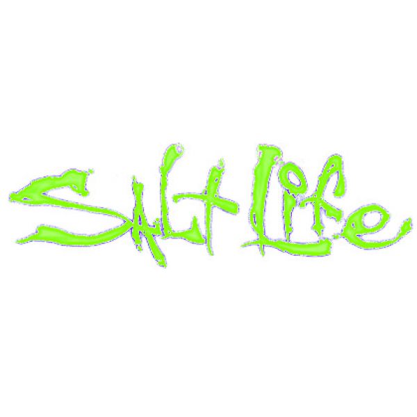 Free Shipping Salt Life Signature "WHITE" LARGE 24 inch UV Rated Vinyl DECAL 