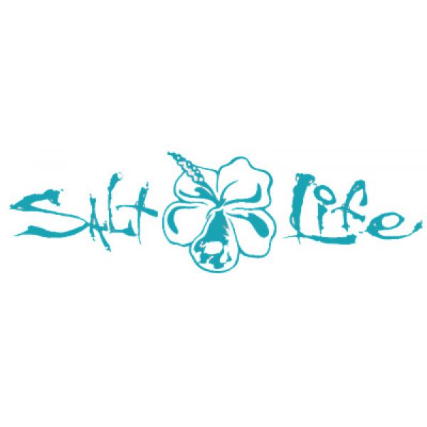 Salt Life SA185 Signature Hibiscus Decal