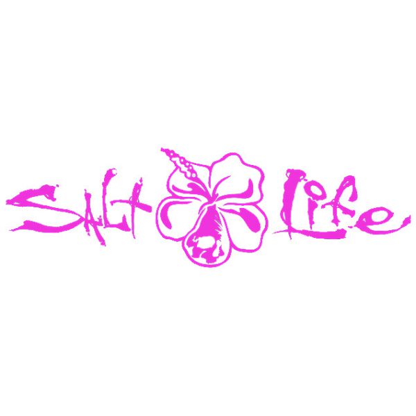 Salt Life Signature Hibiscus Decals