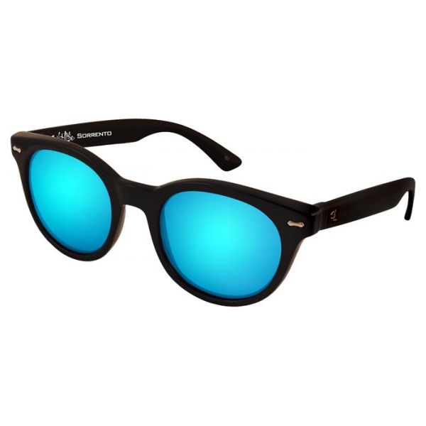 Salt Life Sorrento Sunglasses - Gloss Black/Smoke Blue