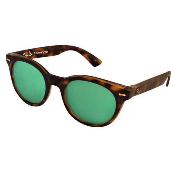 Salt Life Sorrento Sunglasses - Havana Brown Tortoise/Copper Green