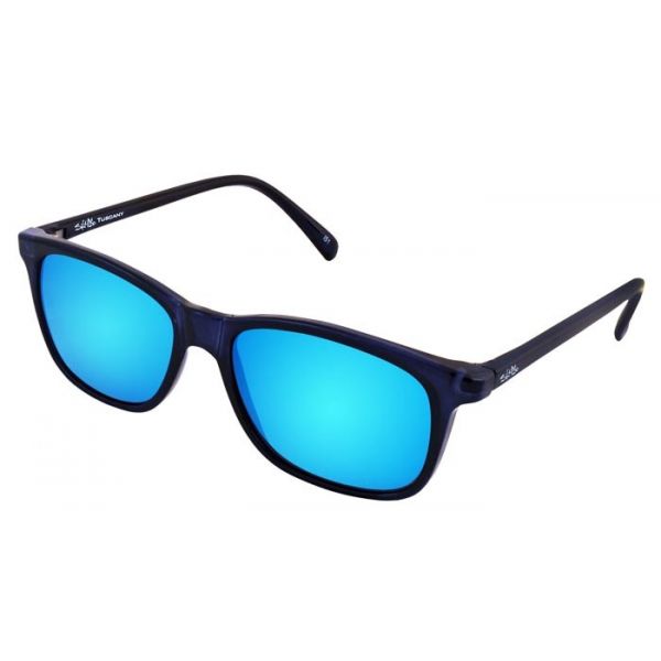 Salt Life Tuscany Sunglasses - Crystal Indigo/Smoke Blue