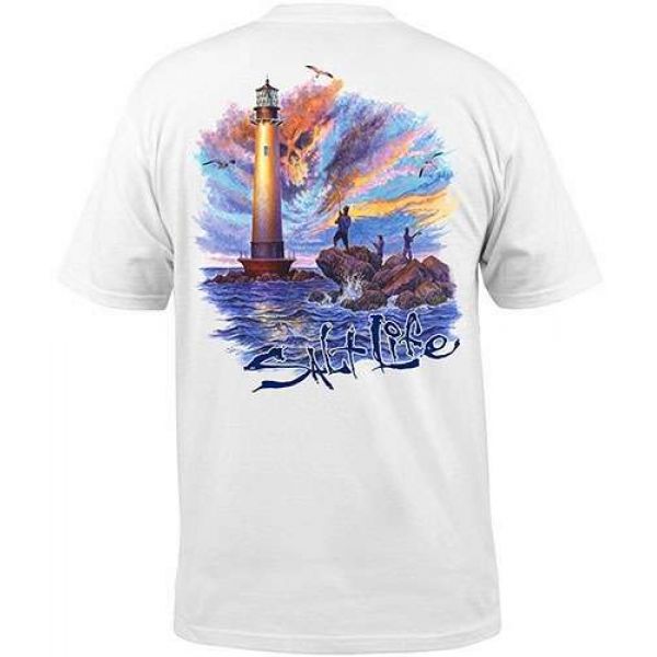 Salt Life SLM10023 Jetty Light S/S Pocket Tee - Small