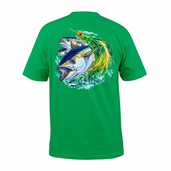 Salt Life SLM10146 Tuna Lure Short Sleeve Pocket T-Shirts