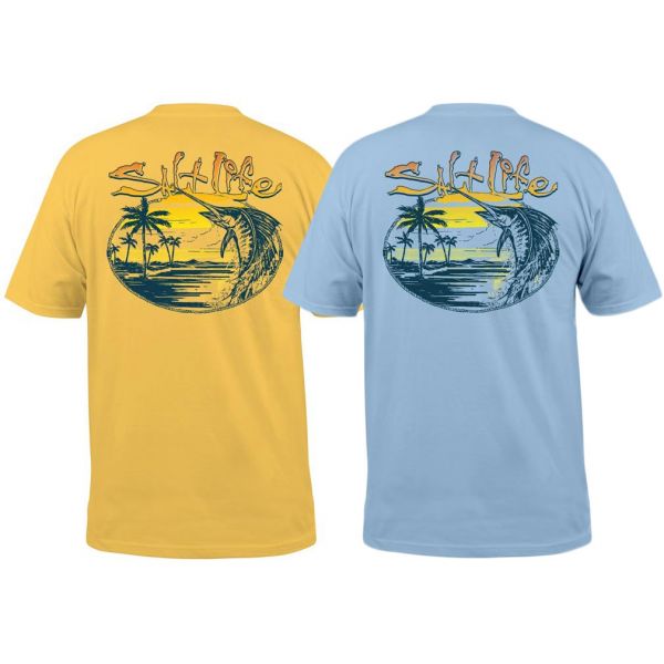 Salt Life SLM10163 Sail Away Short Sleeve T-Shirts