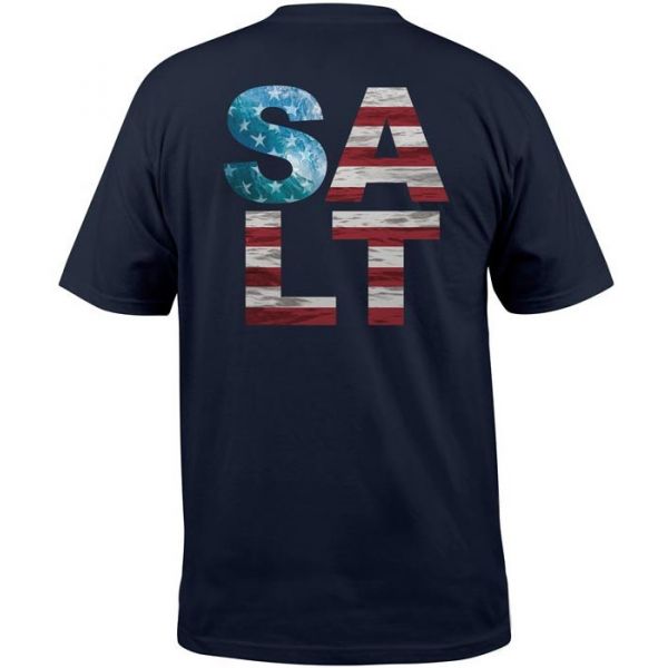 Salt Life American Salt Mens S/S Tee - Navy - XX-Large