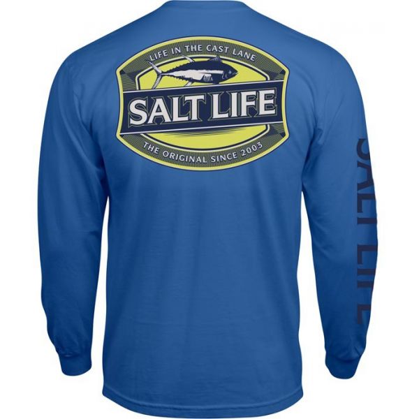 Salt Life 'Life in the Cast Lane' Long Sleeve Pocket Tee