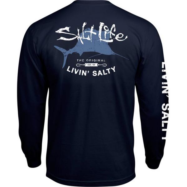 Salt Life Big Shot Long Sleeve Pocket Tee