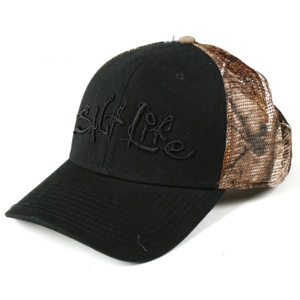 Salt Life Incognito Trucker Hat - Black