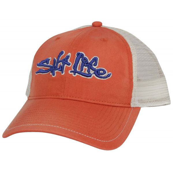 Salt Life Stance Trucker Hat Orange