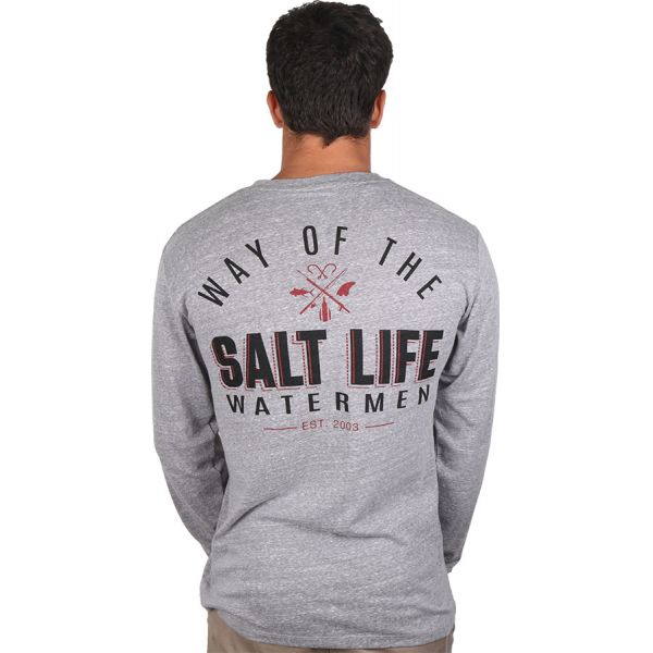 Salt Life True Watermen Long Sleeve Pocket Tee