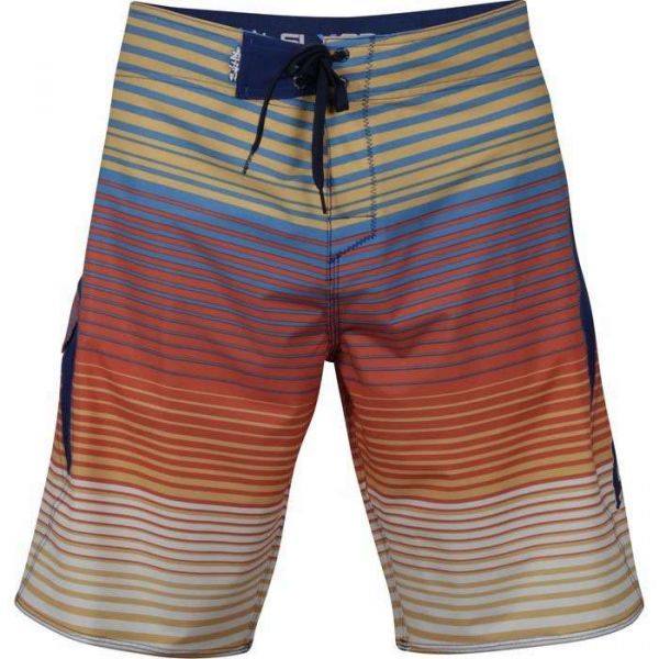 Salt Life SLM452 Stingray SLX Quick Dry Boardshorts - Orange - Size 32