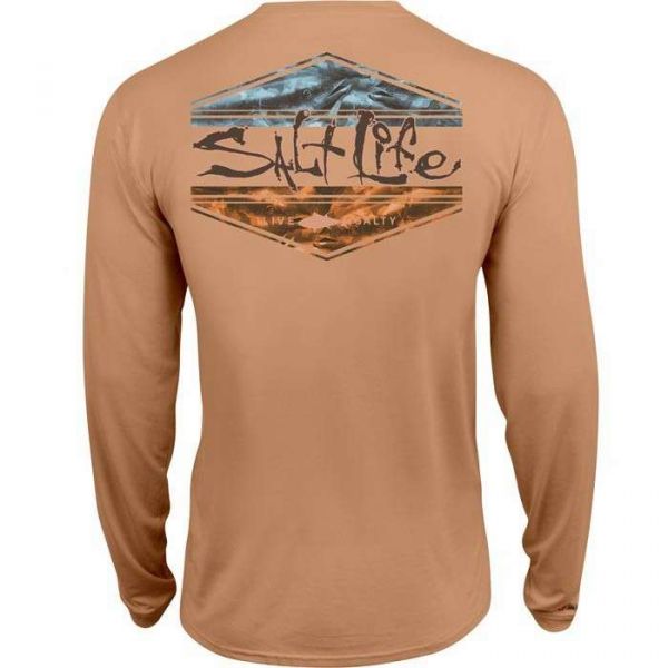 Salt Life Scheme SLX Uvapor Long Sleeve Shirt - Large