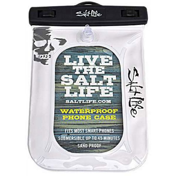 Salt Life SLTEK100-101 Iphone Waterproof Case Black