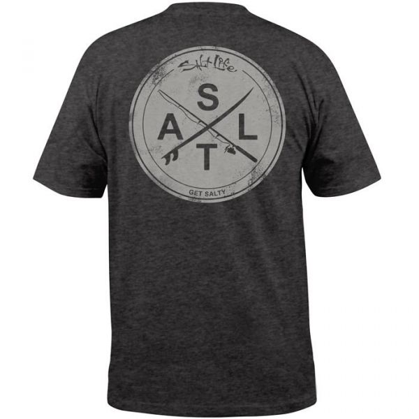 Salt Life Stacked Short Sleeve T-Shirt L