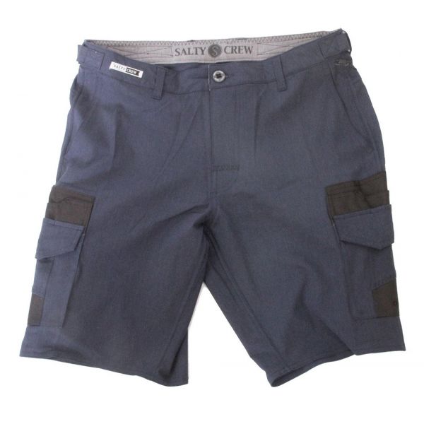 Salty Crew 115601 Deep Sea Fishing Short - Navy