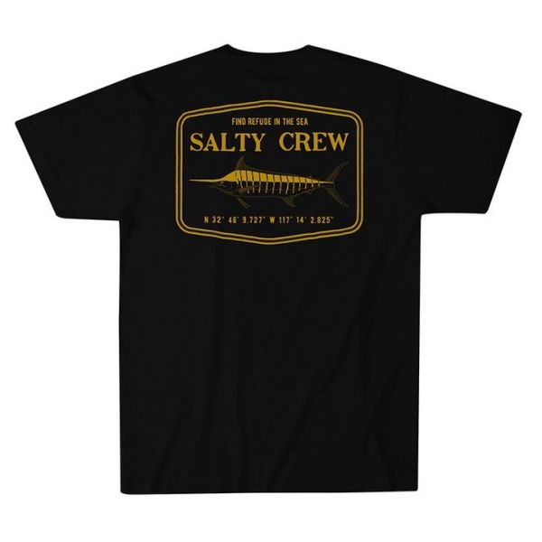 Salty Crew Stealth Short Sleeve T-Shirt - Black - 2X-Large