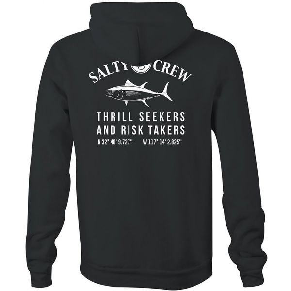 Salty Crew Markets Fleece Hoodie - Black - 2X-Large