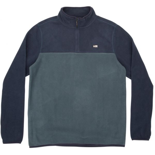 Salty Crew Ballast Quarter Zip Fleece - Navy - Large