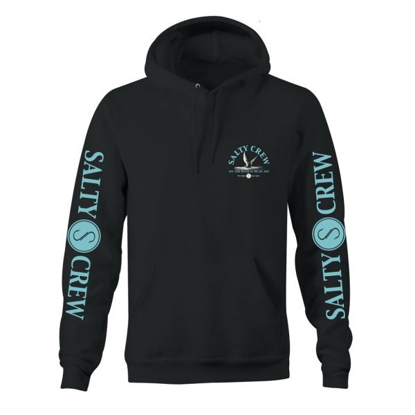 Salty Crew Tern Bird Pullover Hoodie - Black - Large