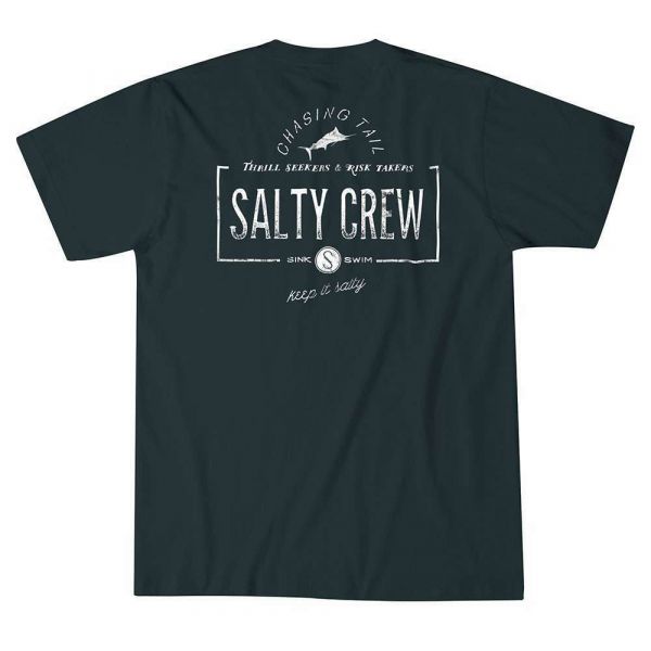 Salty Crew Seeker Short Sleeve T-Shirt Tar - Large