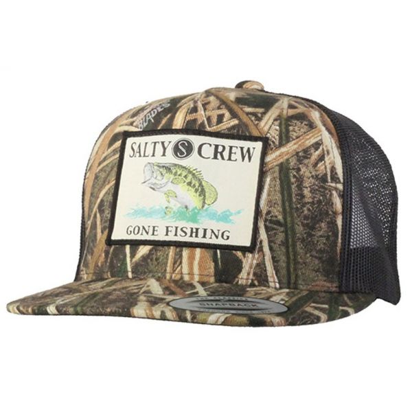 Salty Crew Big Mouth Patched Trucker Hat