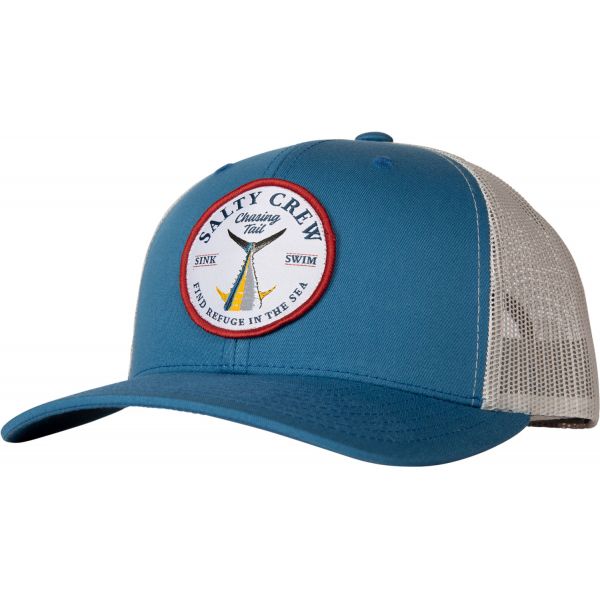 Salty Crew Bottom Dweller Retro Trucker Hat - Slate/Silver