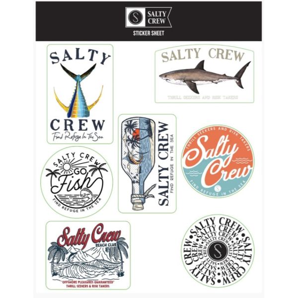 Salty Crew Season 2 Assorted Sticker Pack