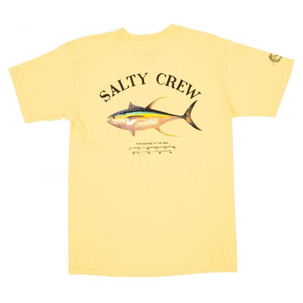 Salty Crew Ahi Mount Short Sleeve T-Shirt - Banana - 2XL